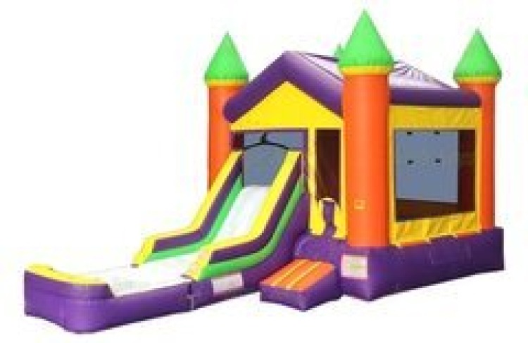 Purple Castle Combo Waterslide