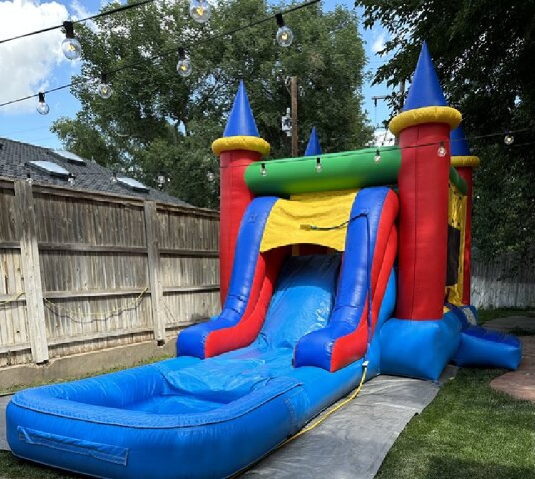 EZ Castle Combo Waterslide